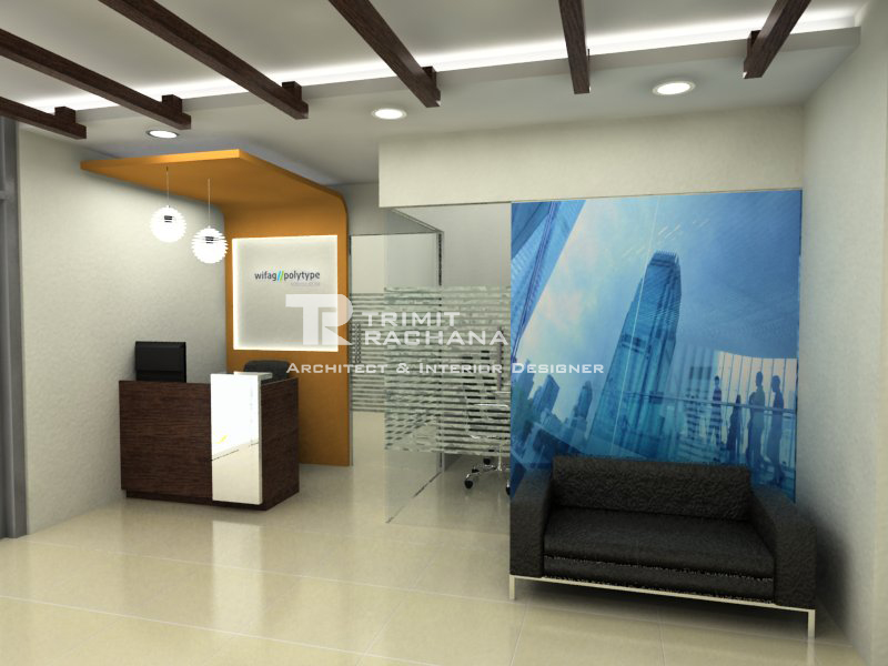 Bridgestone's corporate office workplace designed by Trimit Rachana